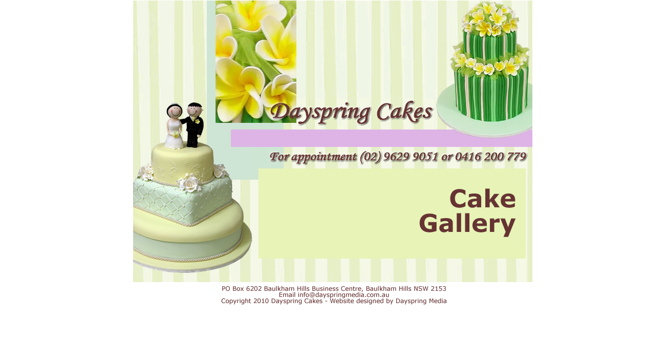 Dayspring Cakes
